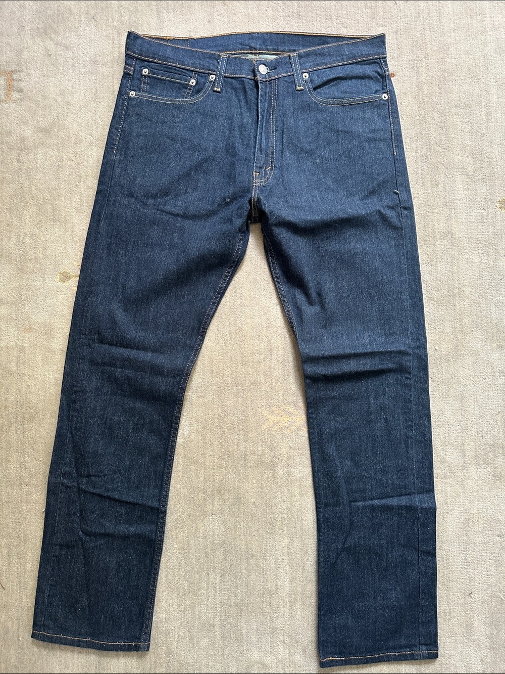 Levi's Slim Straight Jeans in Dark Indigo
